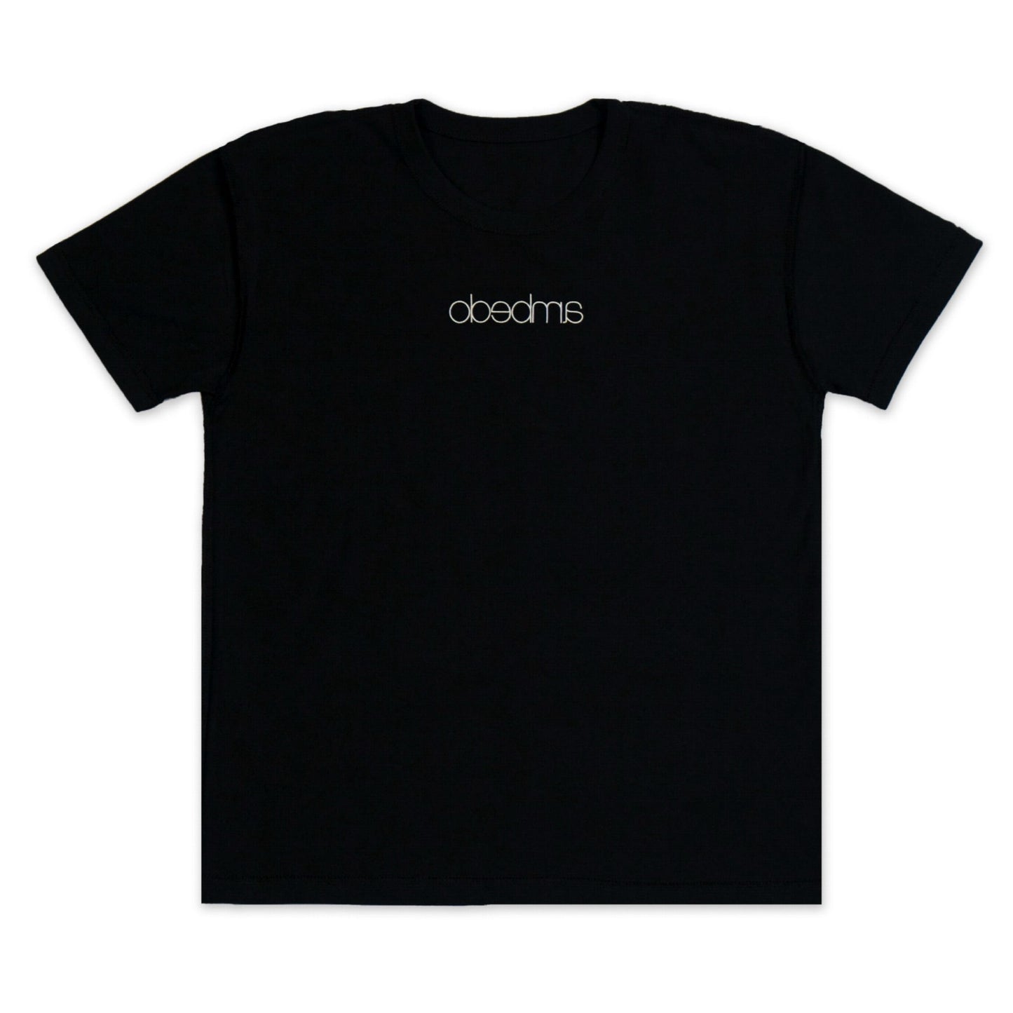 001 mirror tee in abyss black